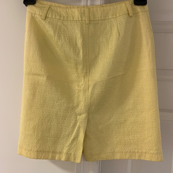 D&G Yellow Mini Skirt - Picture 2 of 3